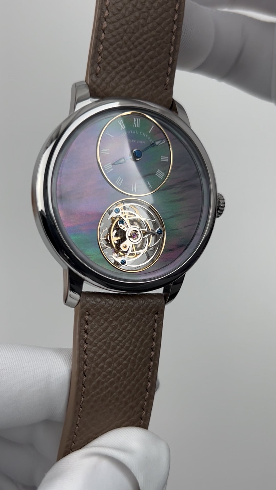 Mark Chen 02N · mother-of-pearl dial