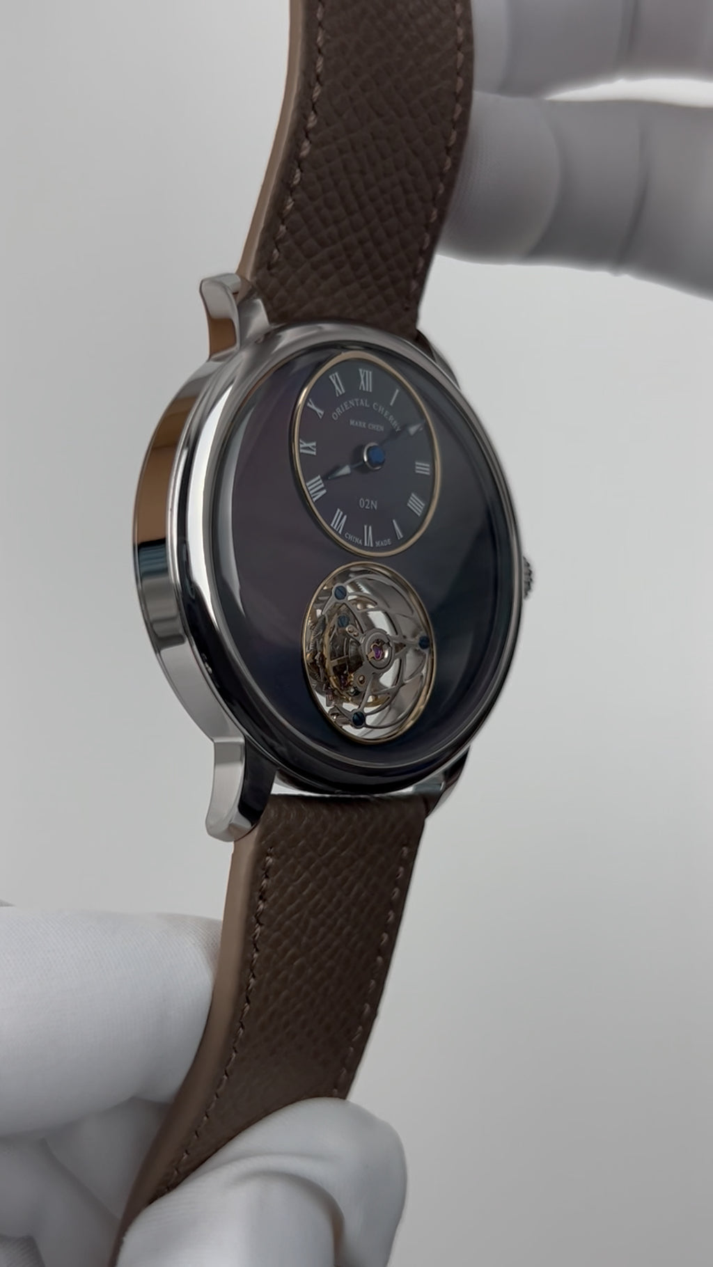 Mark Chen 02N · mother-of-pearl dial