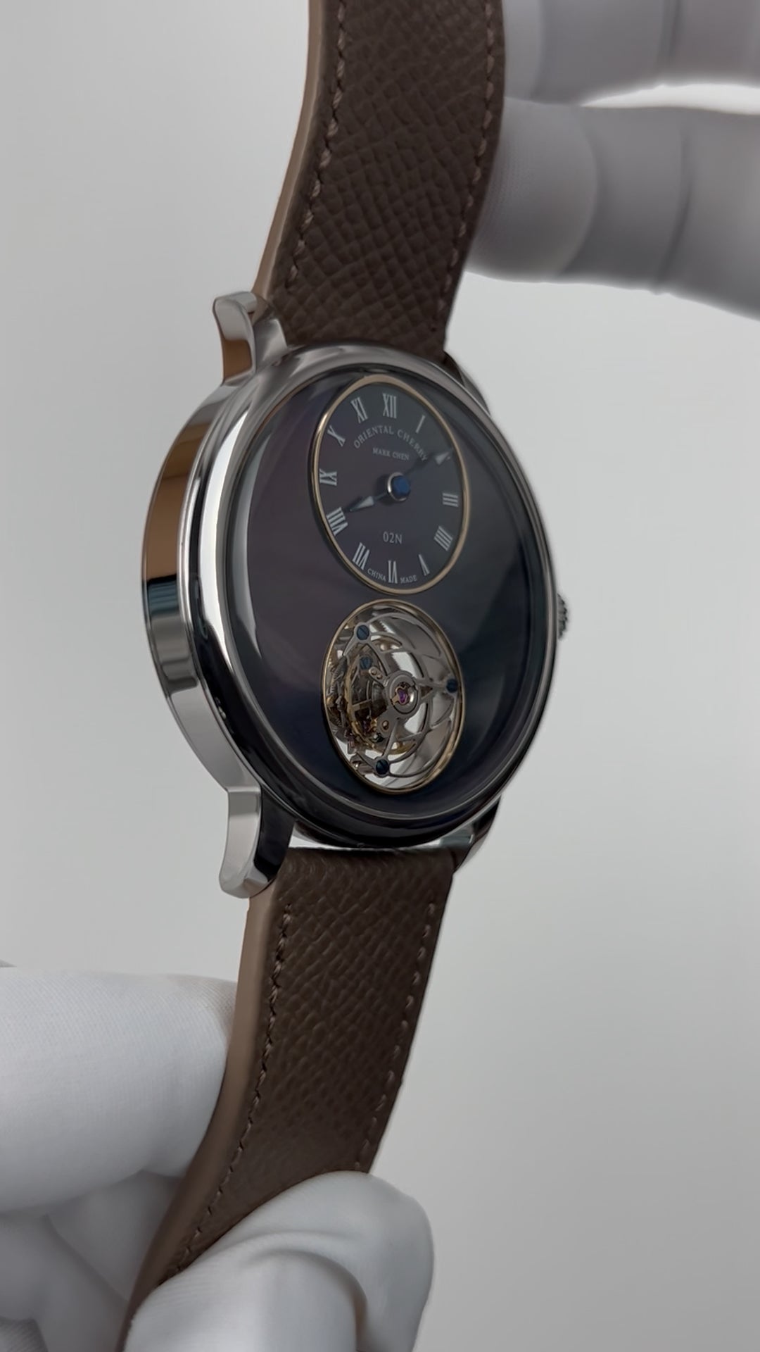 Mark Chen 02N · mother-of-pearl dial