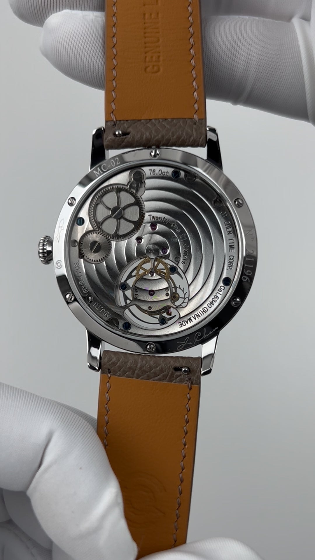Mark Chen 02N · mother-of-pearl dial