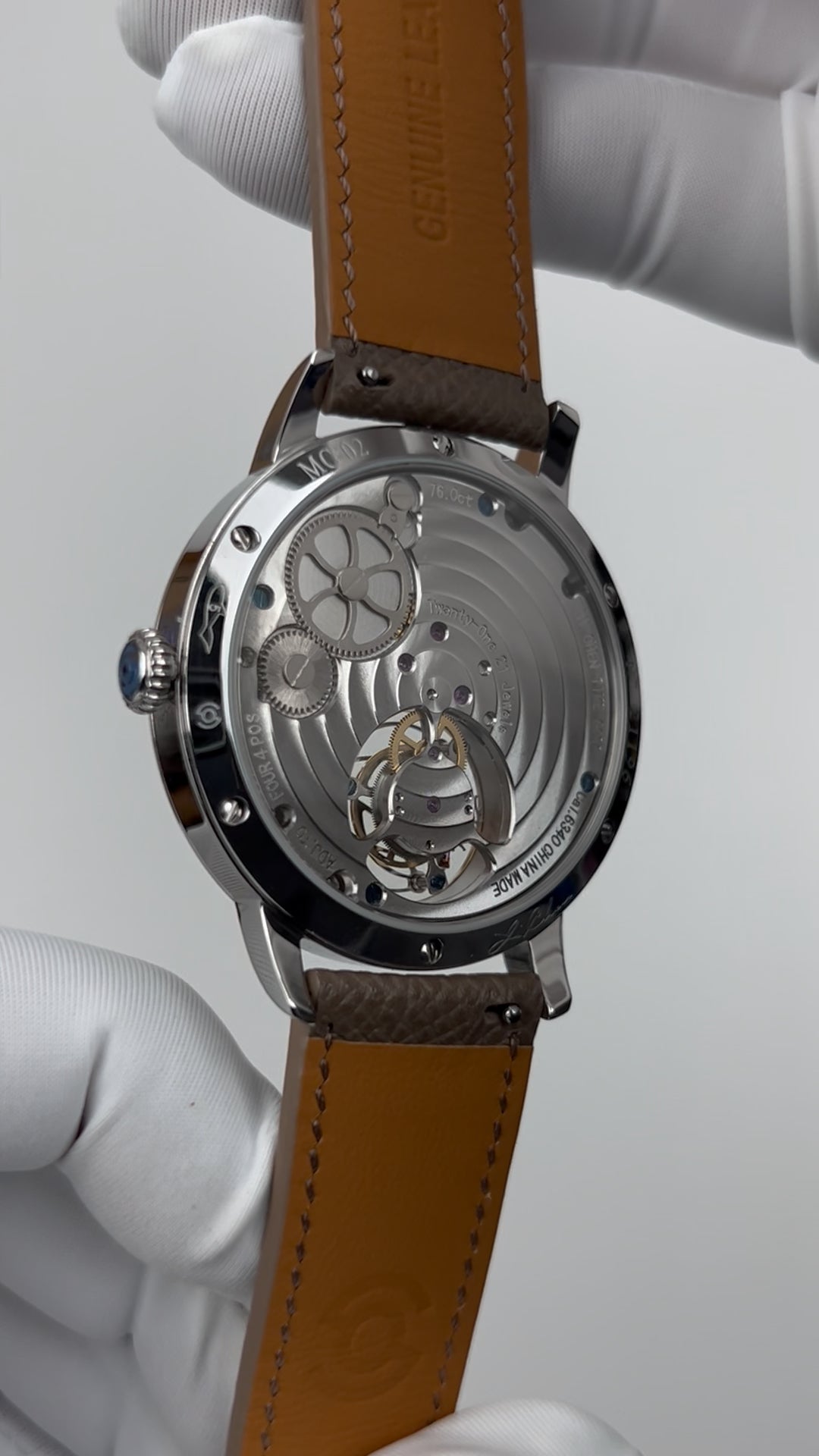 Mark Chen 02N · mother-of-pearl dial