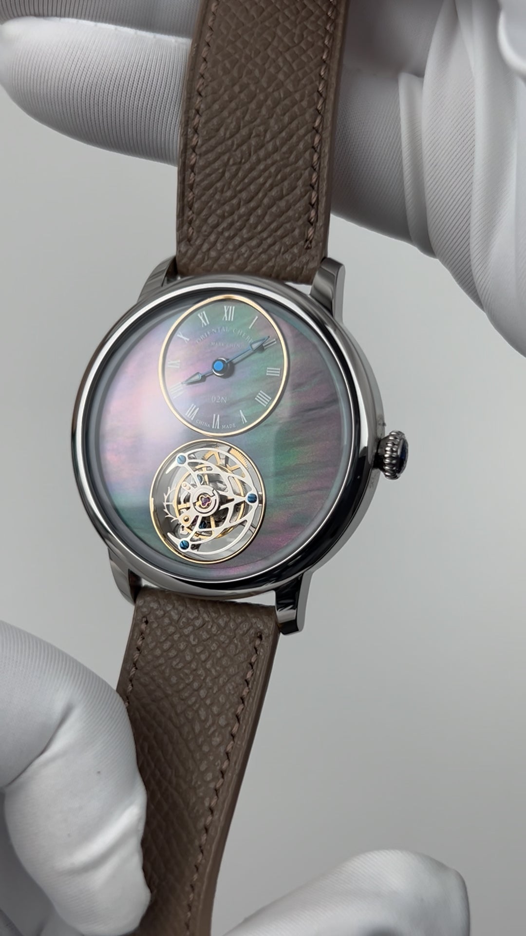 Mark Chen 02N · mother-of-pearl dial