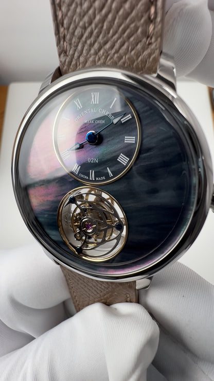 Mark Chen 02N · mother-of-pearl dial
