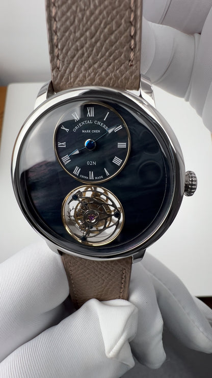 Mark Chen 02N · mother-of-pearl dial