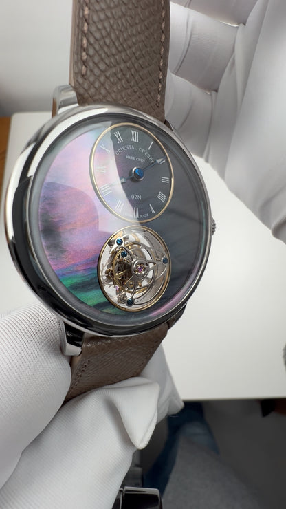 Mark Chen 02N · mother-of-pearl dial