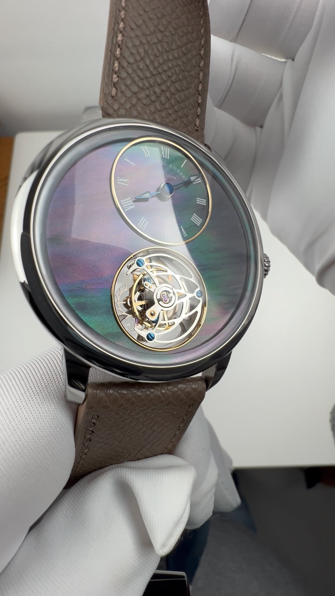 Mark Chen 02N · mother-of-pearl dial