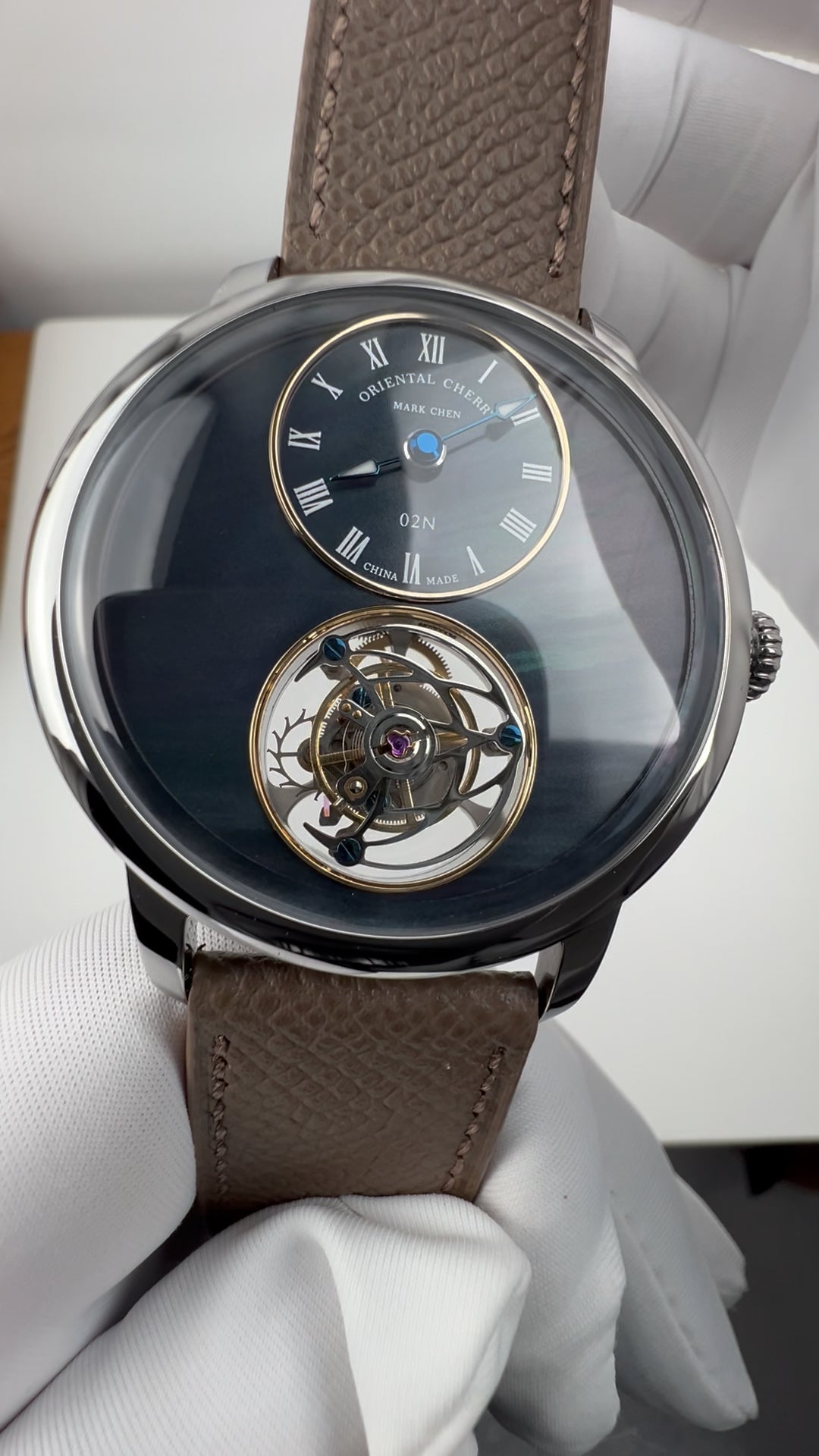 Mark Chen 02N · mother-of-pearl dial