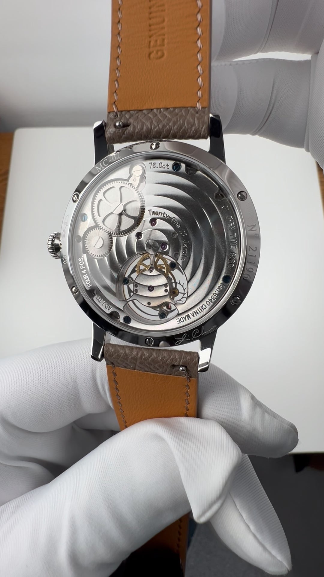 Mark Chen 02N · mother-of-pearl dial