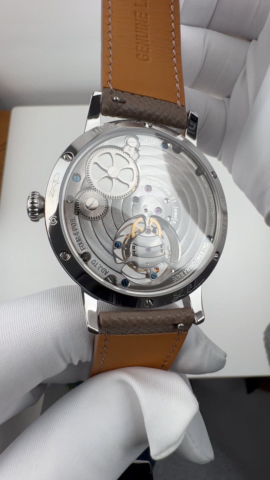 Mark Chen 02N · mother-of-pearl dial