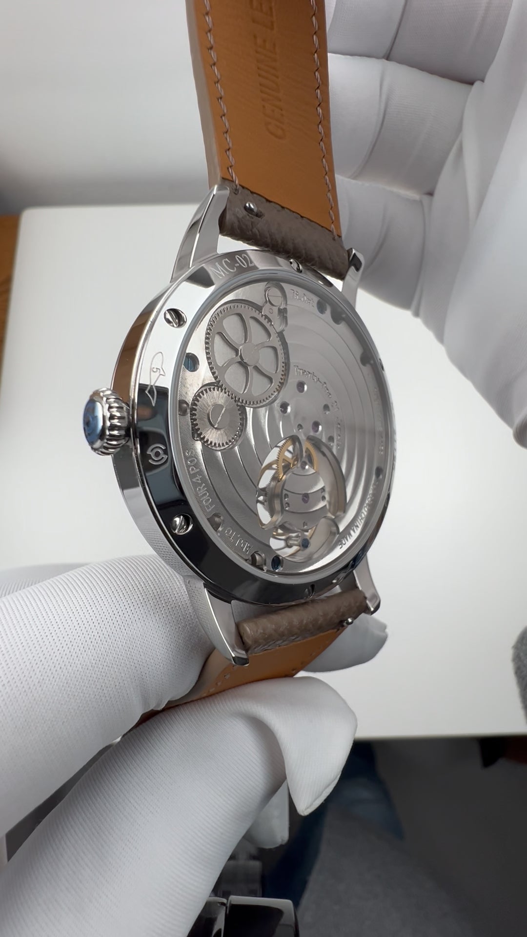 Mark Chen 02N · mother-of-pearl dial
