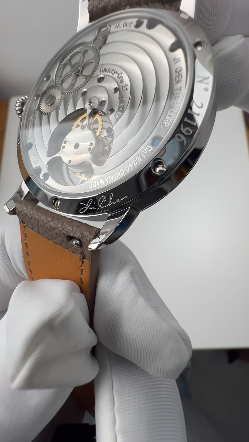 Mark Chen 02N · mother-of-pearl dial