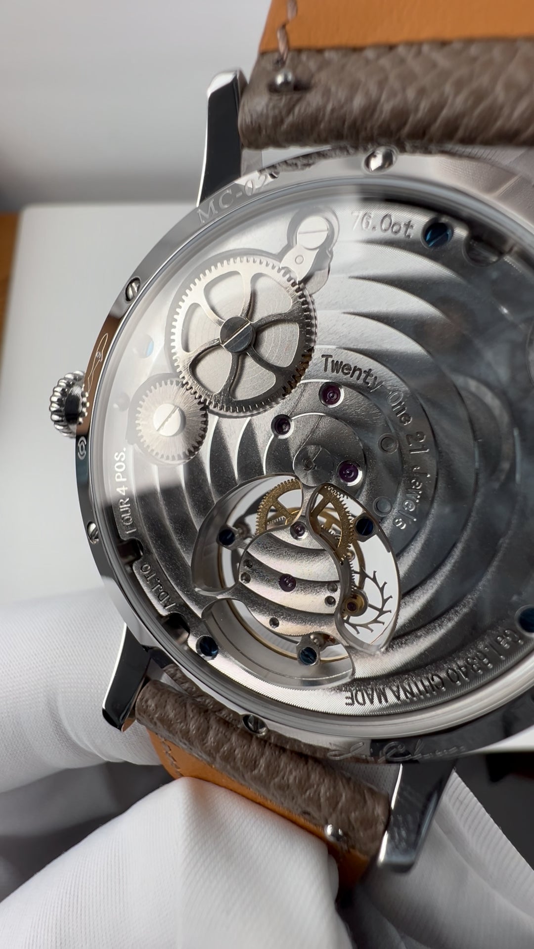 Mark Chen 02N · mother-of-pearl dial