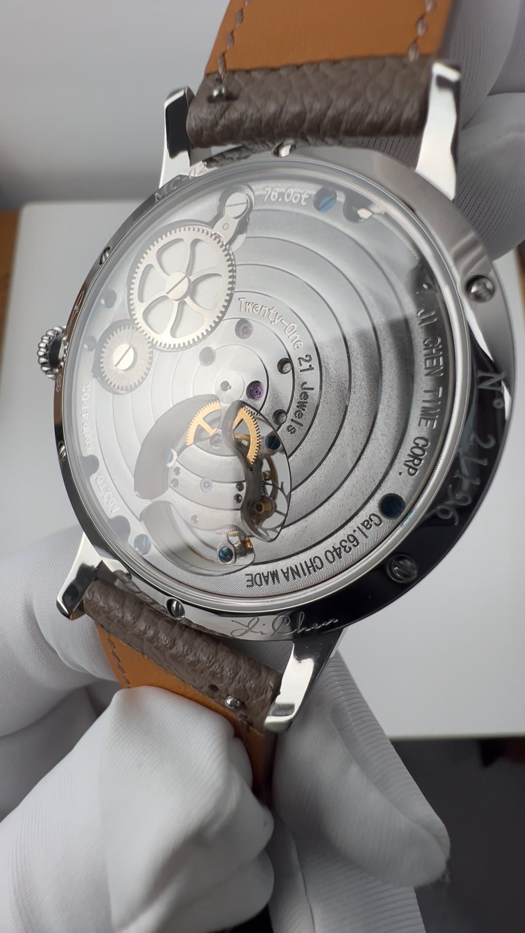 Mark Chen 02N · mother-of-pearl dial