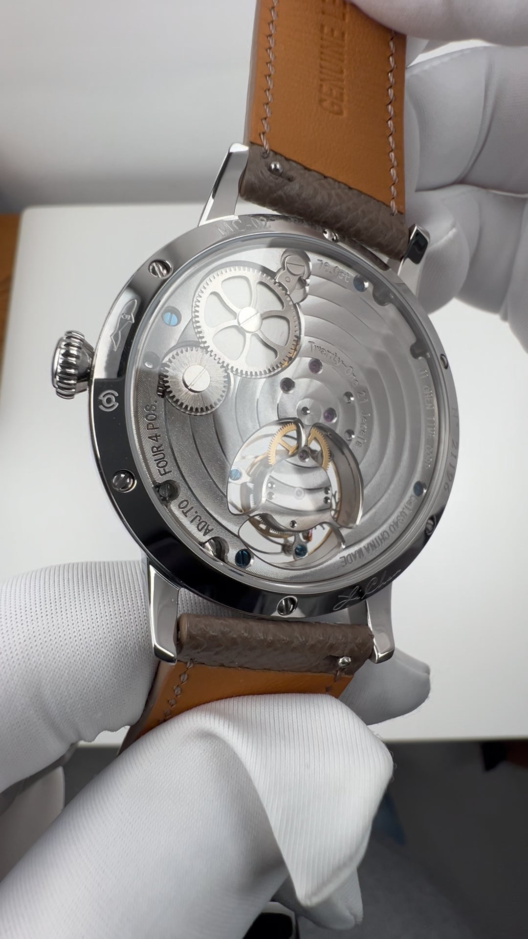 Mark Chen 02N · mother-of-pearl dial