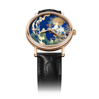 Nine-Colored Deer · 18K rose gold