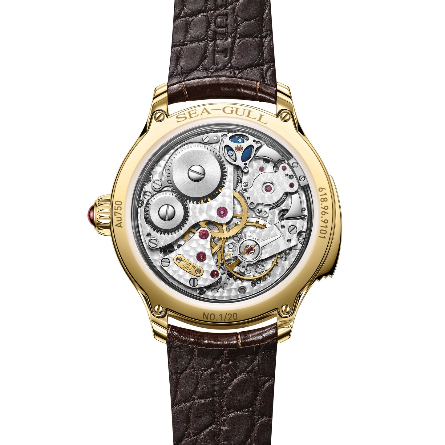 Three-Legged Golden Sunbird · minute repeater