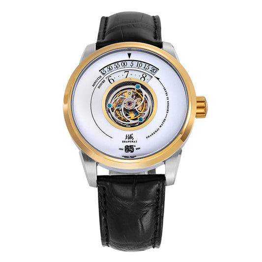 Shanghai Watch 65th Anniversary · 1955 - 2020 · 18K gold bezel