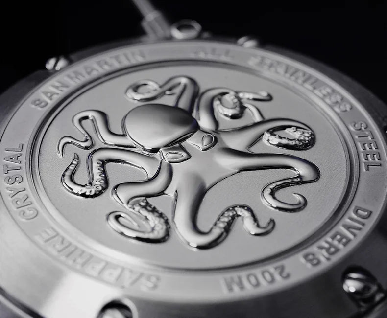 Octopus · SN0025 · stainlesss steel · PT5000