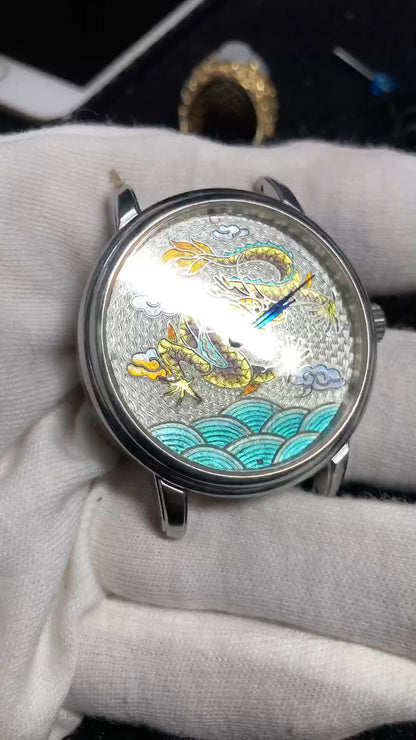 Loong Xiang Jiu Tian · Enamel
