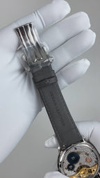 Ji Chen 001 · gem-set & engraved back · meteorite dial