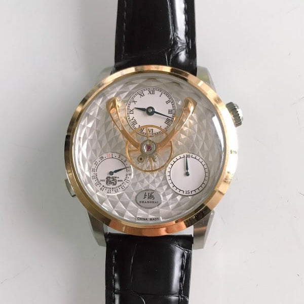 Qióng Jìng Sky Dome 895 · Shanghai Watch 65th Anniversary · 18K gold bezel · Unlimited Edition