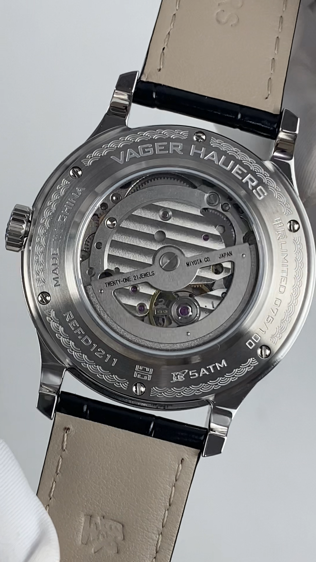 Yuan Heng Li Zhen · starry dial · transparent back