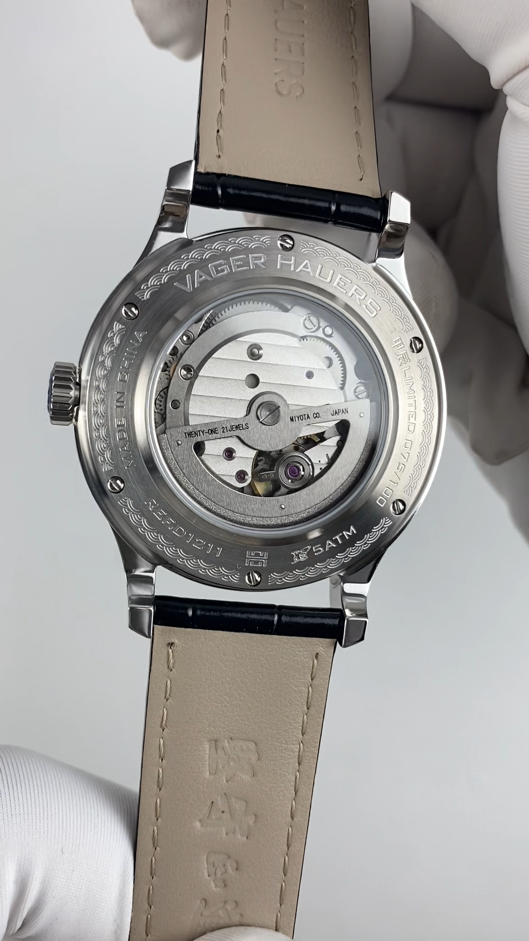 Yuan Heng Li Zhen · starry dial · transparent back