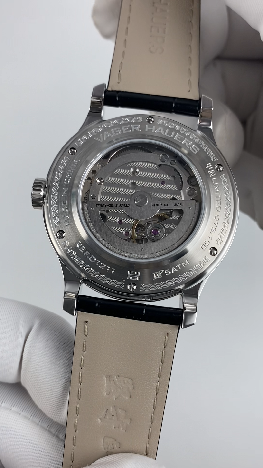 Yuan Heng Li Zhen · starry dial · transparent back
