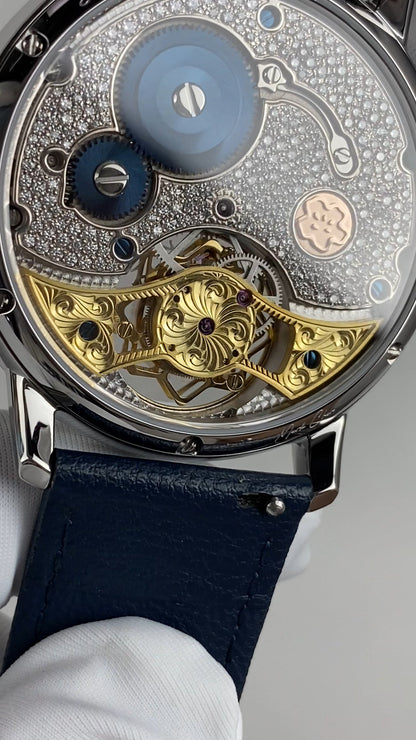 Ji Chen 001 · gem-set & engraved back