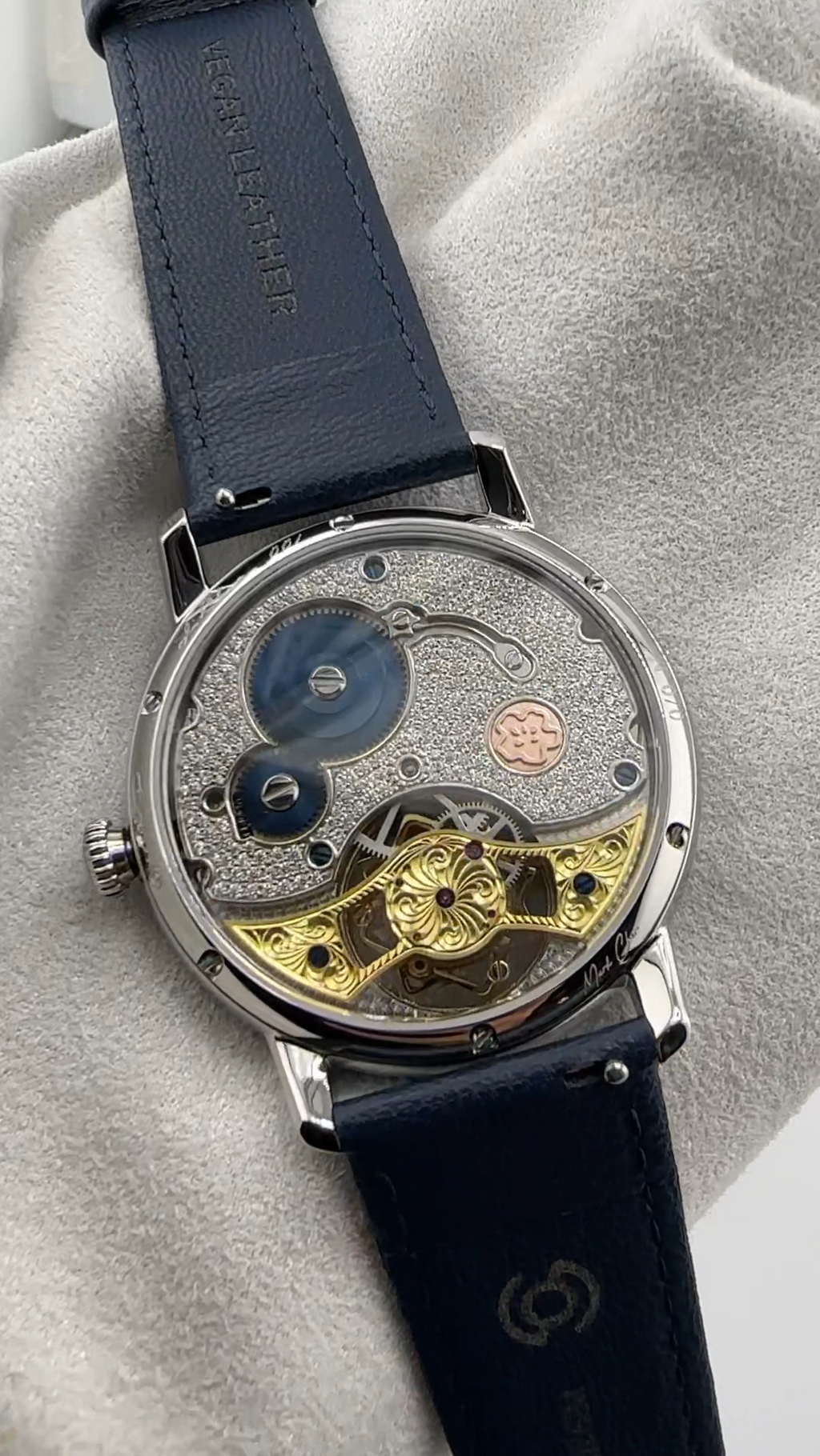 Ji Chen 001 · gem-set & engraved back