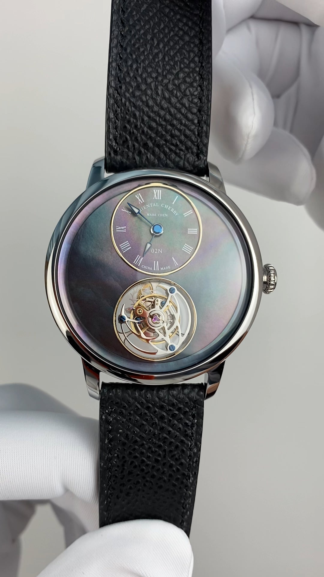 Mark Chen 02N · mother-of-pearl dial