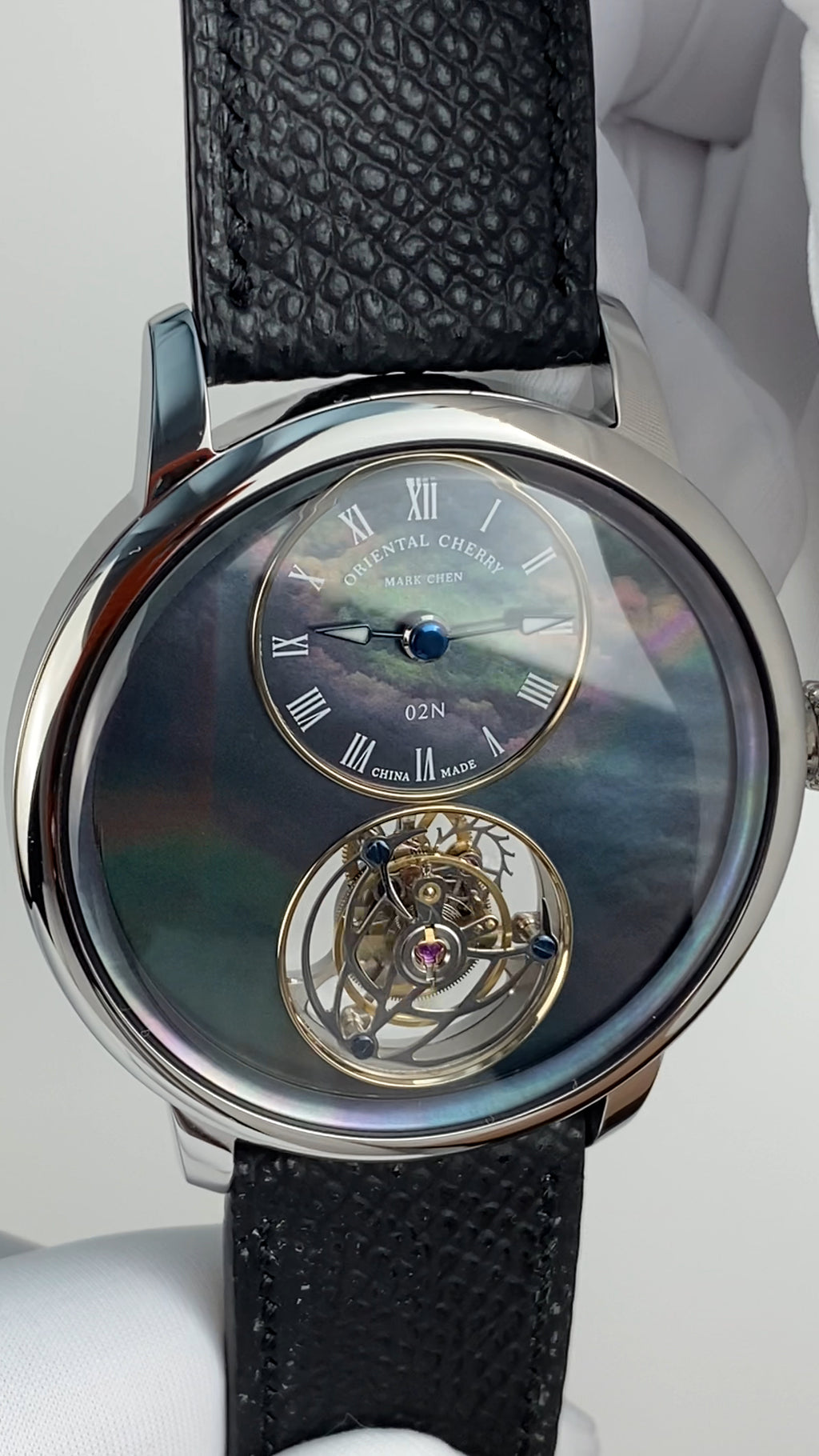 Mark Chen 02N · mother-of-pearl dial