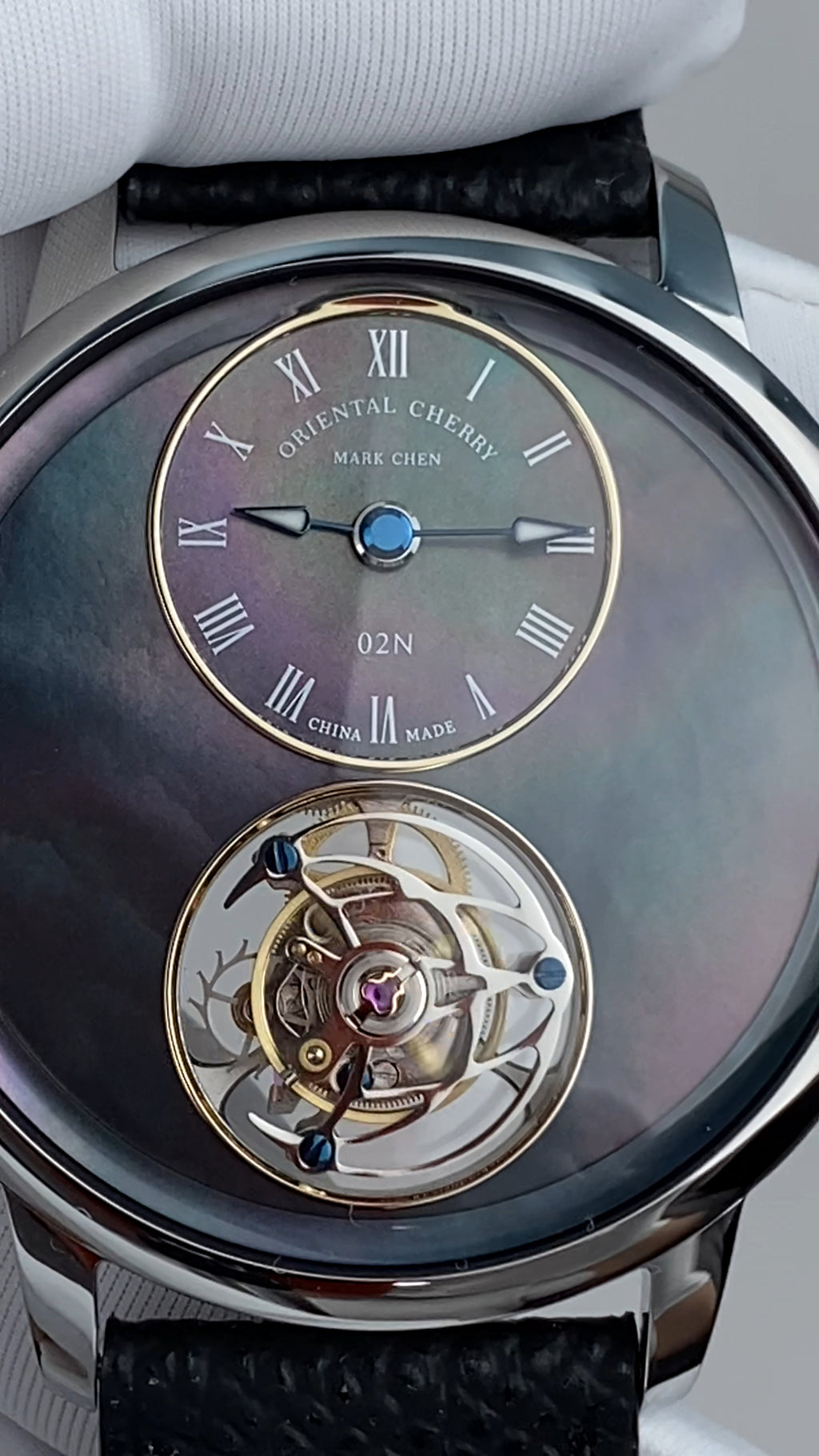 Mark Chen 02N · mother-of-pearl dial