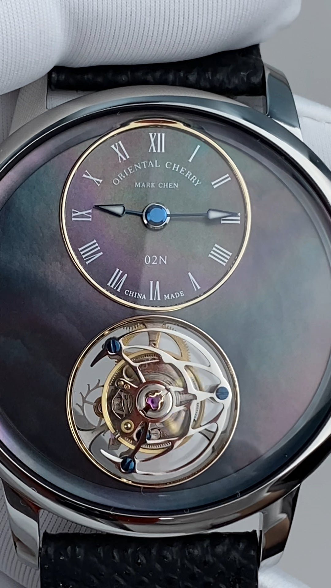 Mark Chen 02N · mother-of-pearl dial