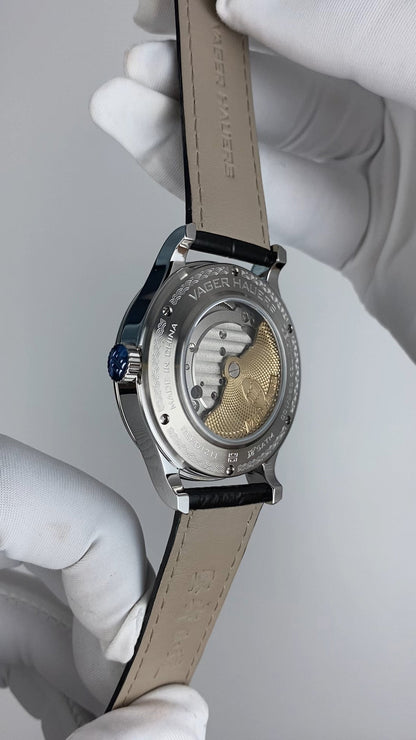 Yuan Heng Li Zhen · starry dial · transparent back · gold-color rotor