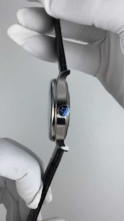 Yuan Heng Li Zhen · starry dial · transparent back · gold-color rotor