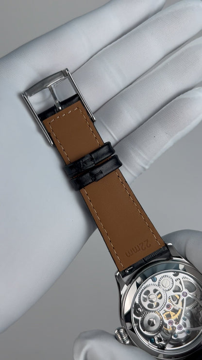 Tourbillon · white mother-of-pearl