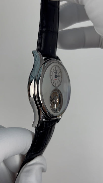 Tourbillon · white mother-of-pearl