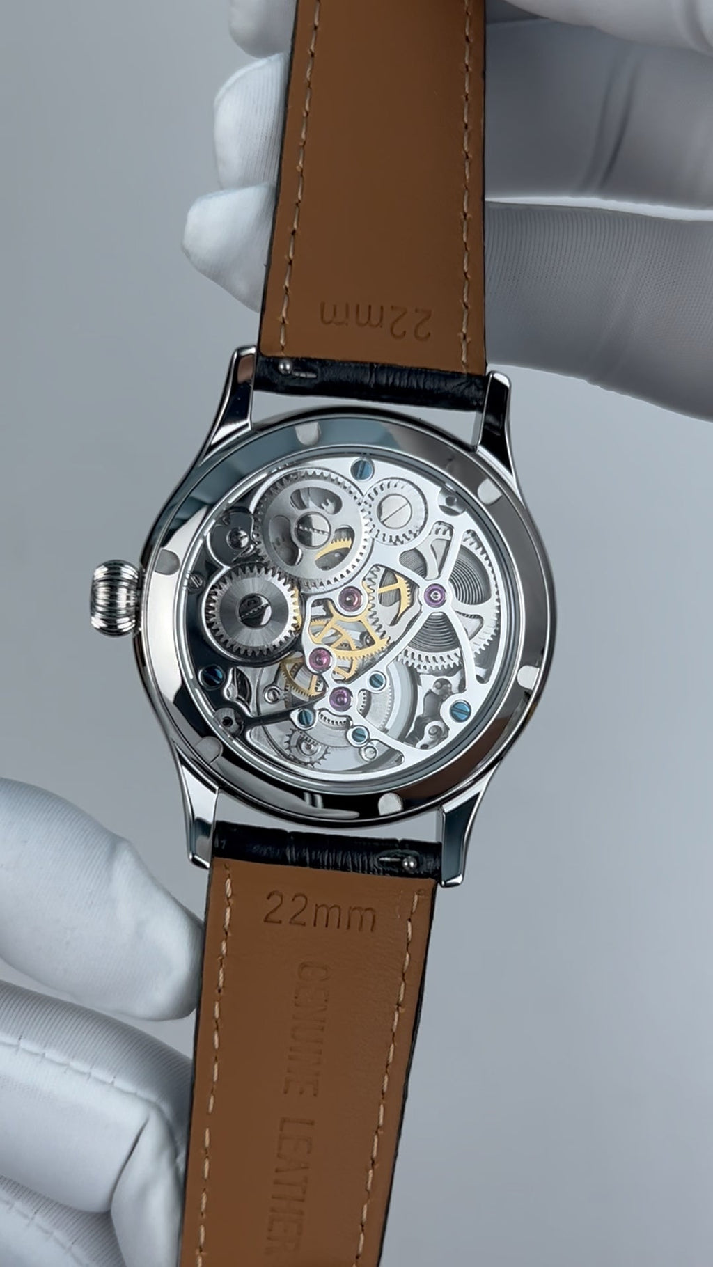 Tourbillon · white mother-of-pearl