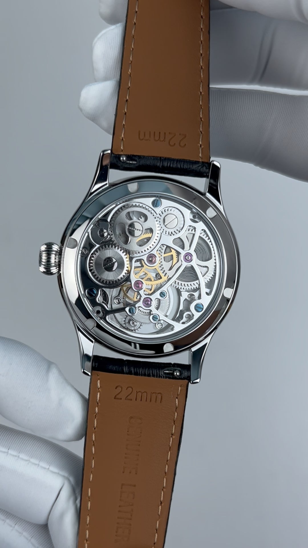 Tourbillon · white mother-of-pearl