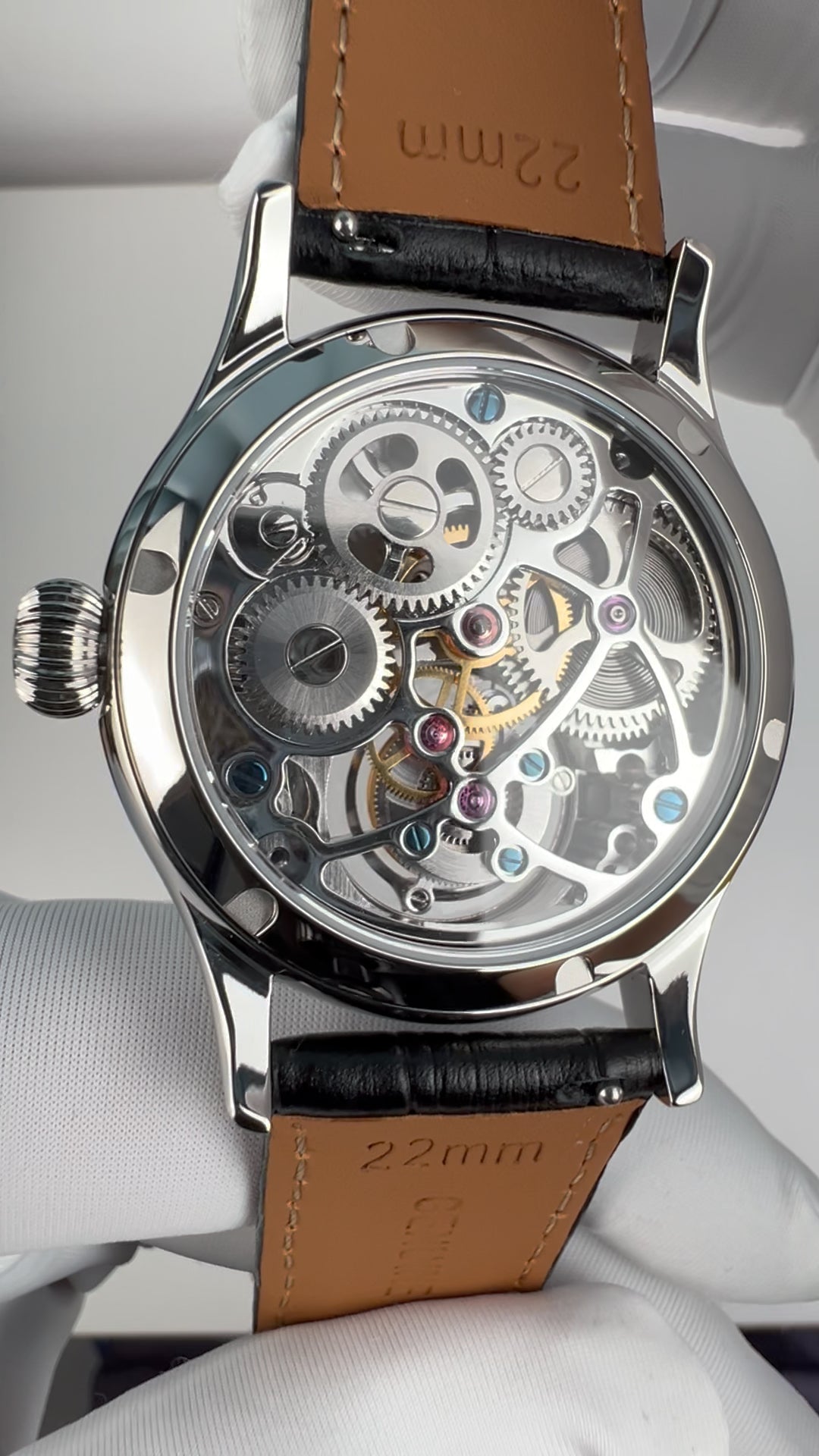 Tourbillon · white mother-of-pearl