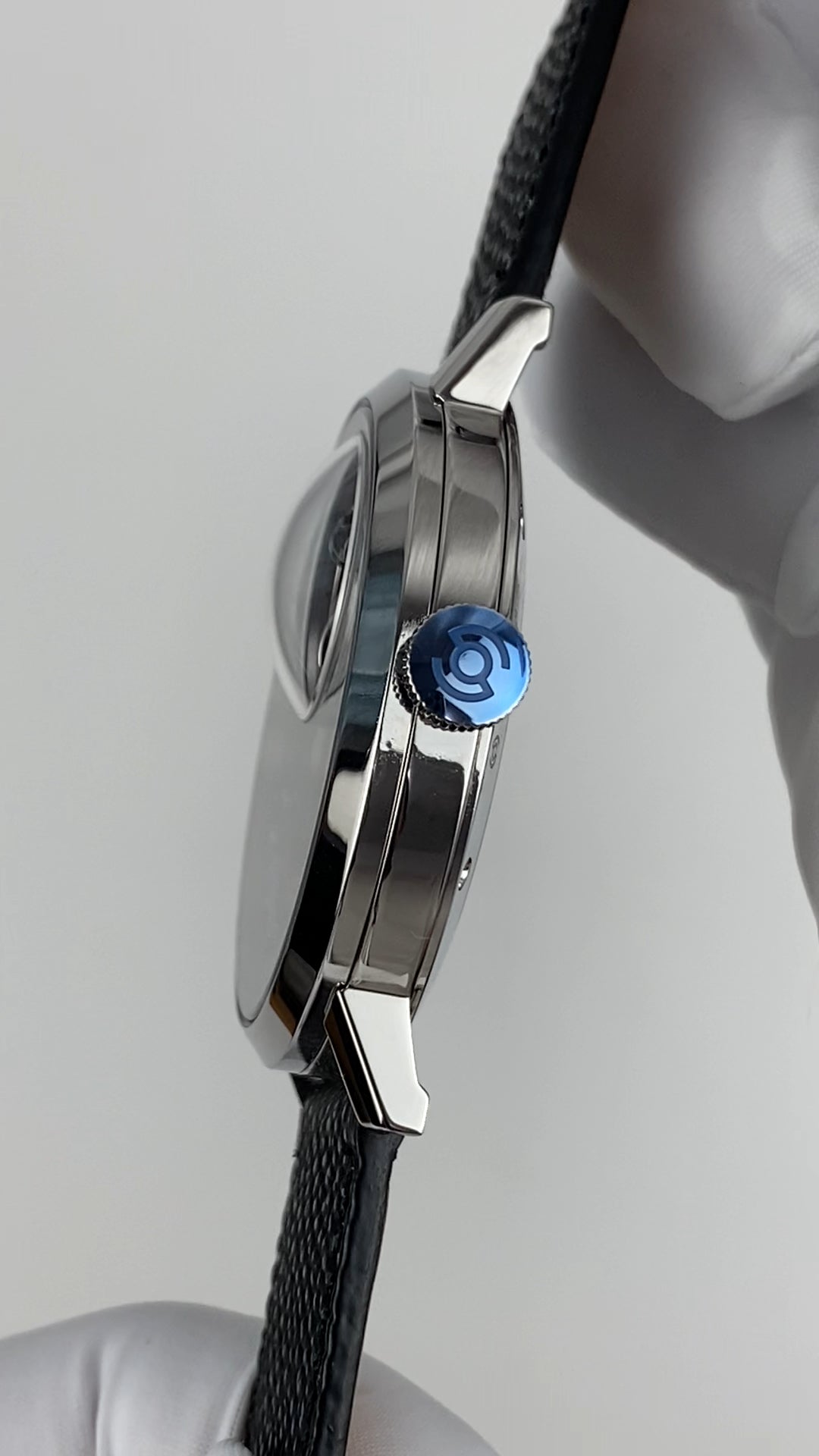Mark Chen 05S · domed · blue goldstone