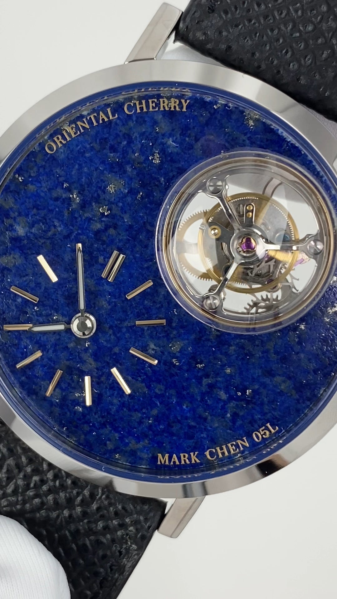 Mark Chen 05L · domed · lapis