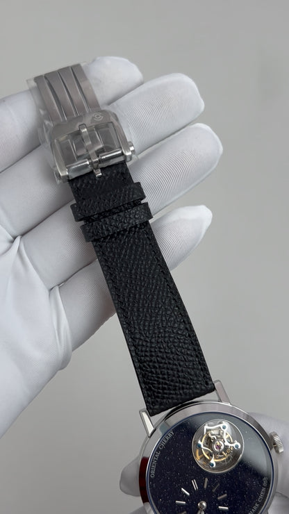 Mark Chen 05S · flat crystal · blue goldstone
