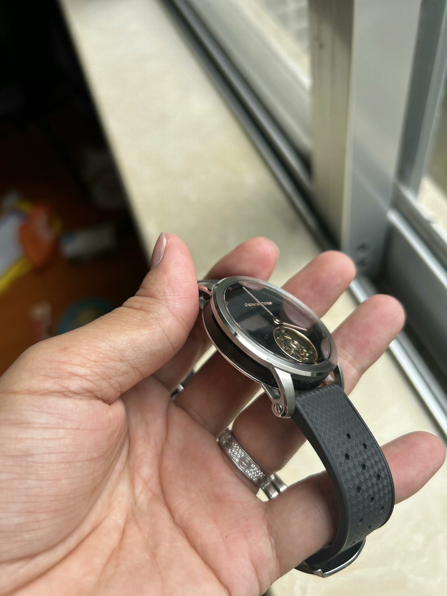 MC-03 · obsidian dial