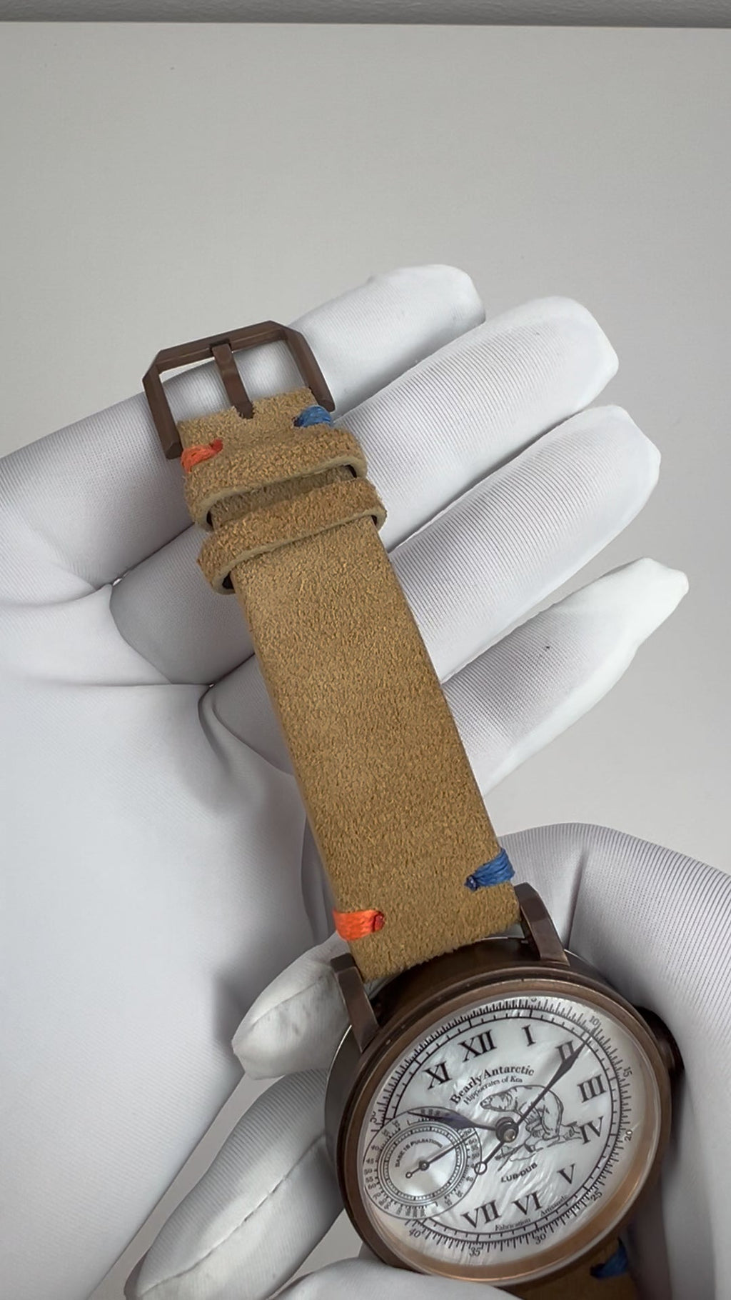 Bearly Antarctic · Gen. II · Bronze · engraved back