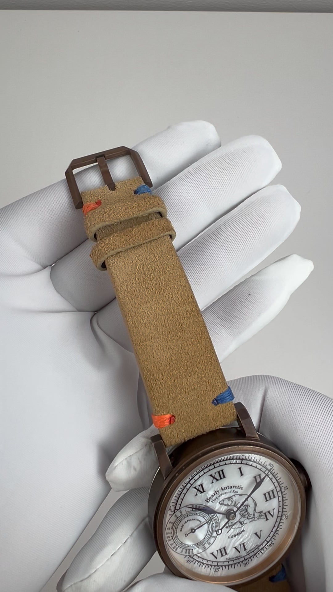 Bearly Antarctic · Gen. II · Bronze · engraved back