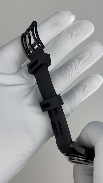 Consteller · Blue goldstone dial; Rubber strap