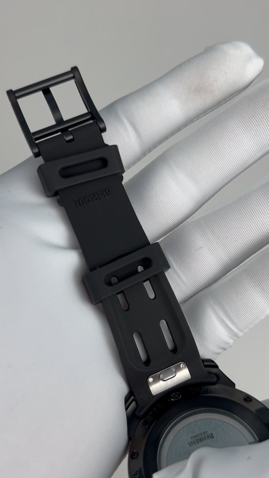 Consteller · Blue goldstone dial; Rubber strap