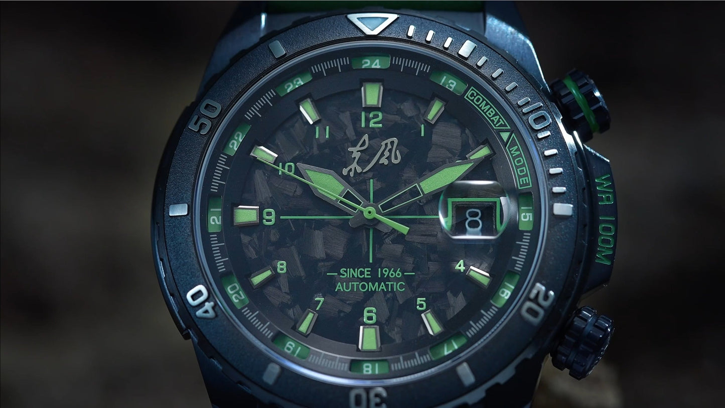 Assult · carbon fiber dial